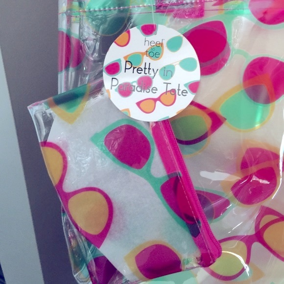 Sunglasses Theme Tote and Pouch - Picture 4 of 5